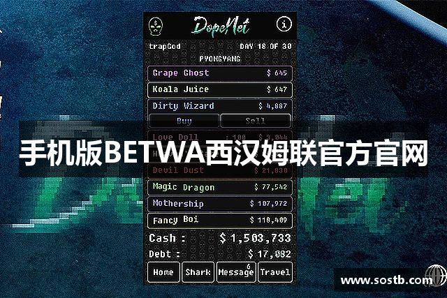 手机版BETWA西汉姆联官方官网